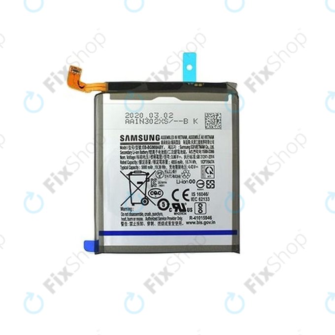 Samsung Galaxy S20 Ultra G988F - Baterija EB-BG988ABY 5000mAh - GH82-22272A Genuine Service Pack