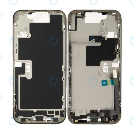 Srednji okvir z baterijo za iPhone 16 Pro Max | Natural Titanium | ZD076-00696 | Genuine Apple