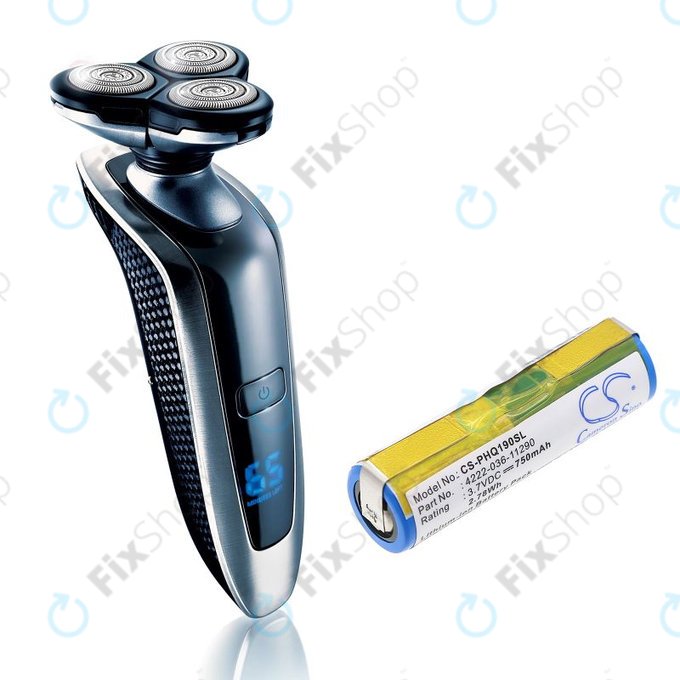 Baterija za Philips 8895XL, 750mAh, Li-Ion, 3.7V, 036-11290, HQ