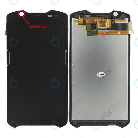 Zebra TC52, TC57 - LCD zaslon + steklo na dotik TFT (z izrezom)