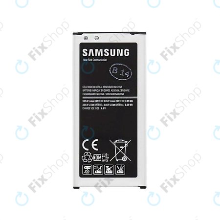 Samsung Galaxy S5 Mini G800F - Baterija EB-BG800BBE 2100mAh - GH43-04257A Genuine Service Pack