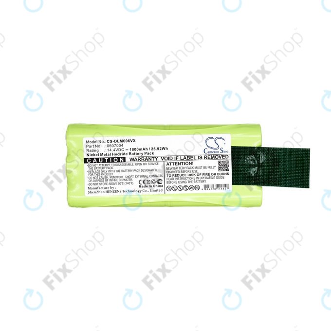 Dirt Devil Libero M606, M606-1, M606-2, M606-3, M606-4, M607, M612 - Baterija 0607004, 0612014 Ni-MH 14.4V 1800mAh HQ