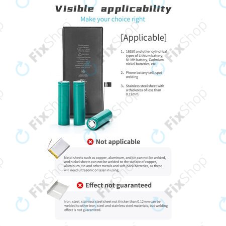 QianLi Macaron - Set mikro točkovnega varilnika za popravilo akumulatorja Flex (iPhone 11 - 12 Pro Max)