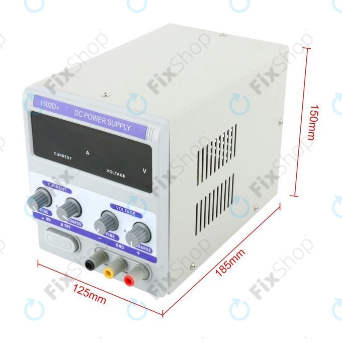 Dingke 1502D+ - Nastavljiv napajalnik (0-15V, 0-2A, 230V EU)