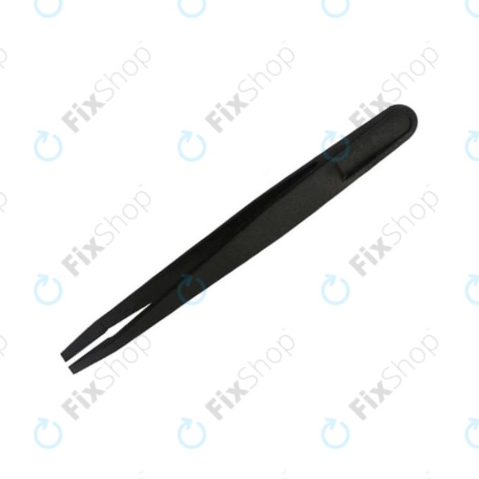 Plastična antistatična pinceta s tanko topo konico