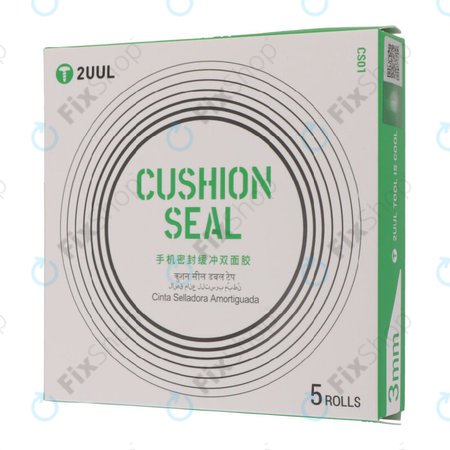 Penasti tesnilni trak za okvir zaslona in zadnje steklo, 2UUL CS01, (5mm, 3 kos)