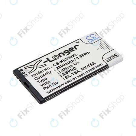 Baterija za Nokia Lumia 730, 2200mAh, Li-Ion, 3.8V, BL-T5A, HQ
