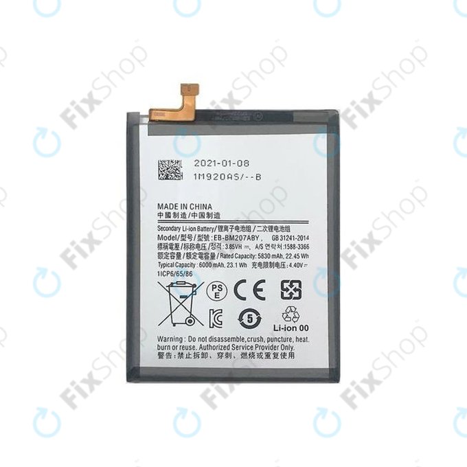 Samsung Galaxy M21 M215F, M30s M307F - Baterija EB-BM207ABY 6000mAh
