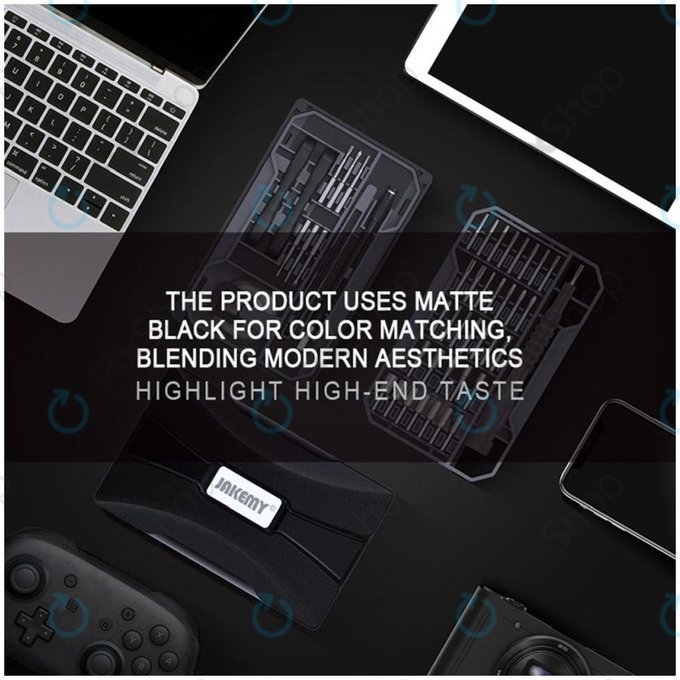 Jakemy JM-8172 - Komplet servisnega orodja za servis elektronike 73 v 1