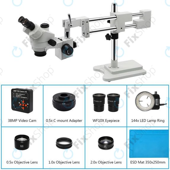 Mikroskop FX179 - 38MP kamera, HDMI