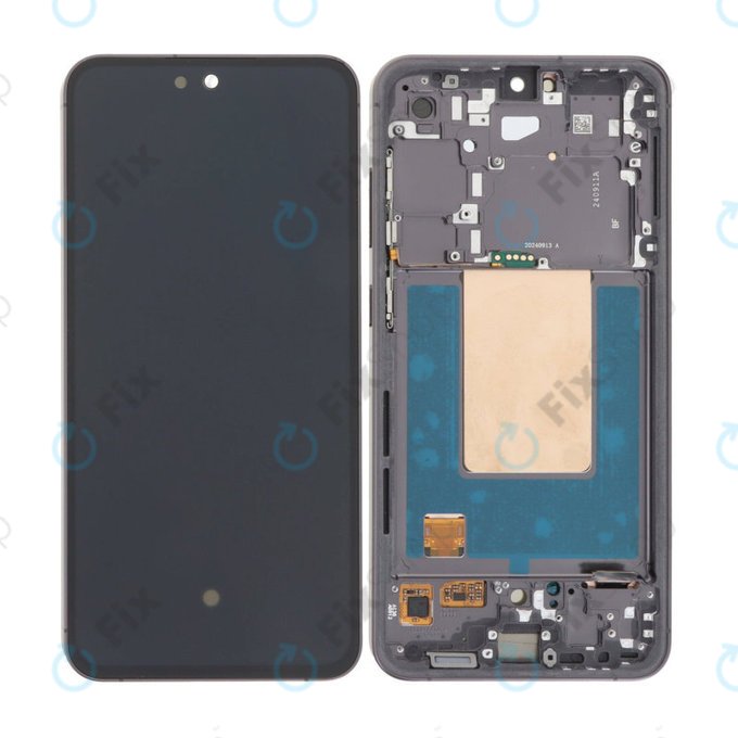 Samsung Galaxy S24 FE S721B - LCD zaslon + steklo na dotik + okvir (Graphite) OLED