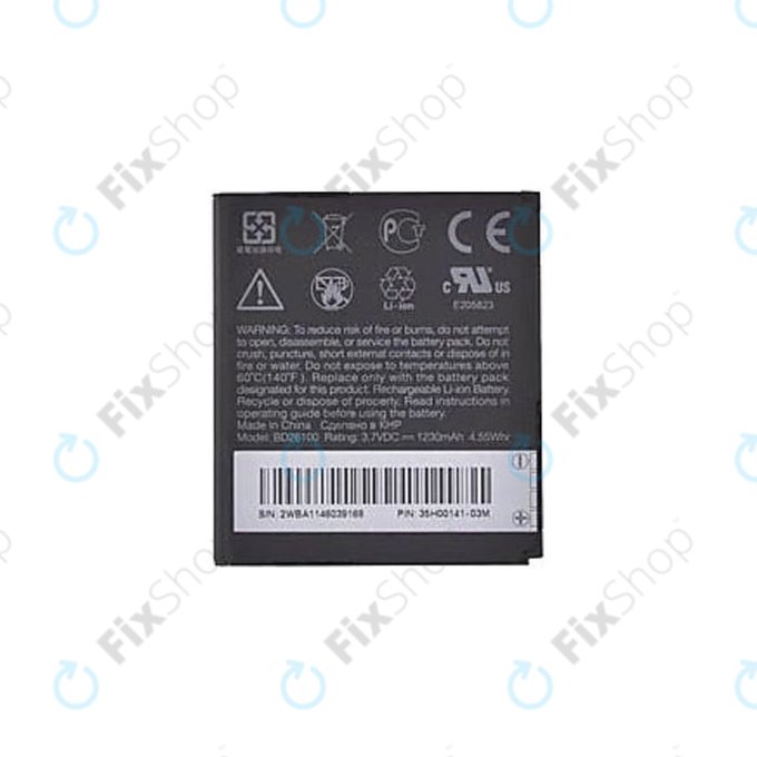 HTC Desire HD - Baterija BD26100 1230mAh