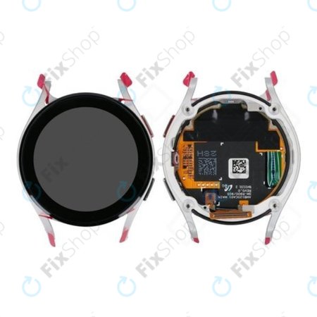 Samsung Galaxy Watch 5 40mm R900 - LCD zaslon + steklo na dotik + okvir (Silver) - GH82-30040C Genuine Service Pack