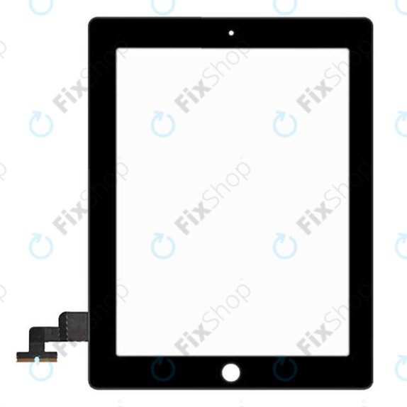 Steklo na dotik za iPad 2, Black