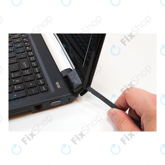 Univerzalni plastični spudger za razstavljanje (črn)