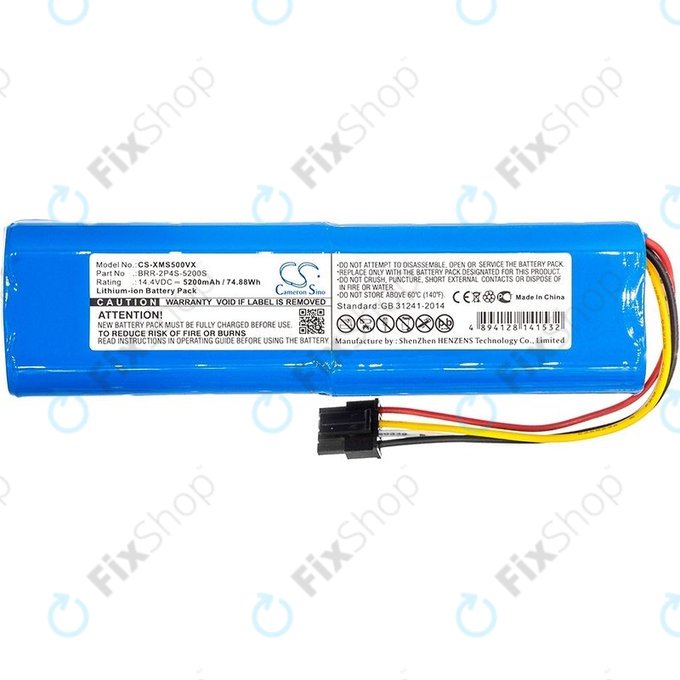 Xiaomi Dreame D-series, F-series, L-series, W-series, Z-series - Baterija BRR-2P4S-5200 Li-Ion 14.4V 5200mAh HQ