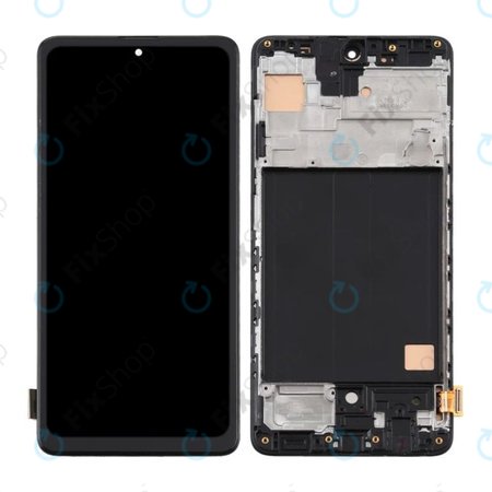 Samsung Galaxy A51 A515F - LCD zaslon + steklo na dotik + okvir TFT