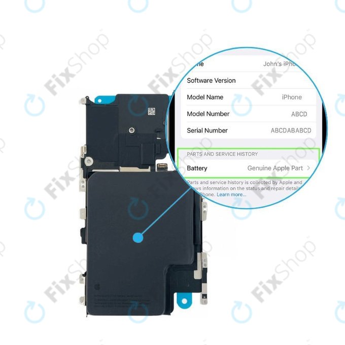 Baterije za iPhone 17 Pro Max pSIM | 4823mAh | 661-56049 | Genuine Apple