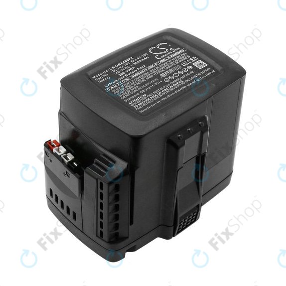Baterija za Gardena Powercut Li40/30, Powermax Li-40/41, 5000mAh, Li-Ion, 40V, BLi-40/160, BLi-40/100, HQ