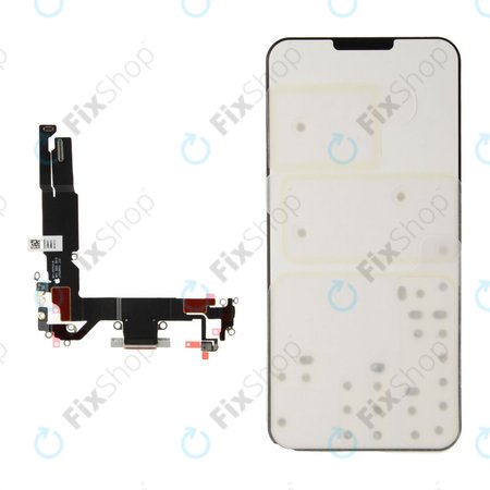 Priključek za polnjenje + Flex kabel za iPhone 16 | White | 923-11223 | Genuine Apple