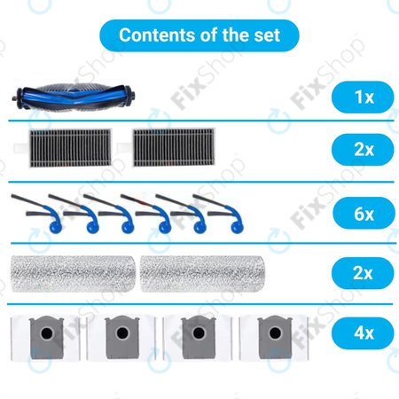 Ecovacs T80 Omni, T80 - Celoten komplet