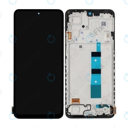 Xiaomi Redmi Note 12 23021RAAEG 23021RAA2Y - LCD zaslon + steklo na dotik + okvir (Onyx Gray) - 56000100M700 Genuine Service Pack