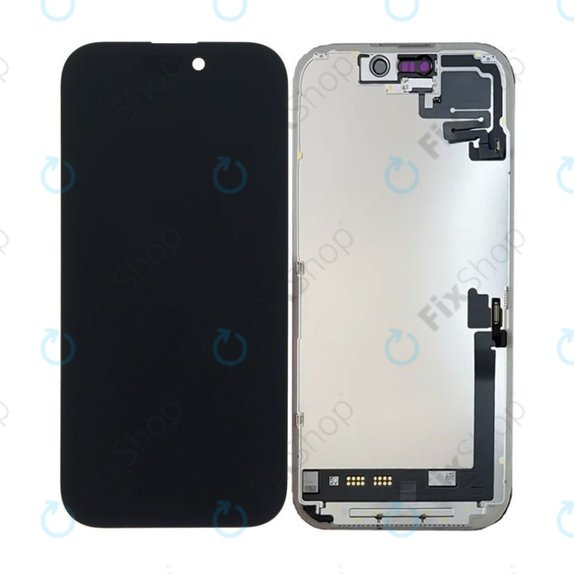 Zaslon za iPhone 17, Steklo na dotik z okvirjem, Refurbished