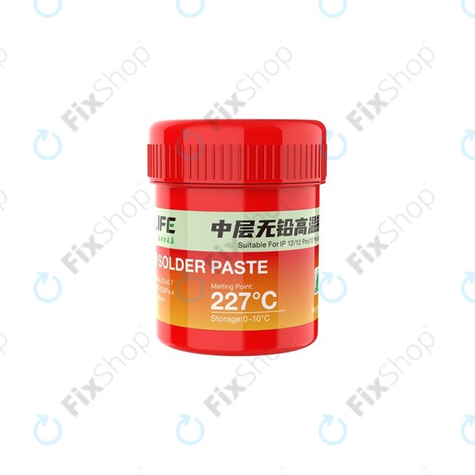 Relife RL-406 - Spajkalna pasta Halogen-free 227°C (40g)