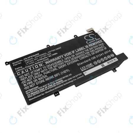 Baterija za HP Spectre X360 14-EA0002NI, X360 14-EA0002NX, 8150mAh, Li-Pol, 7.7V, WS04XL, HQ