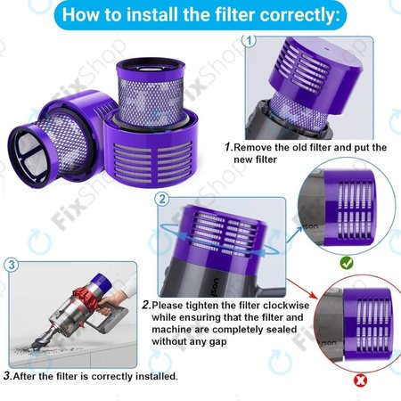 Dyson V10 - Filter za prah