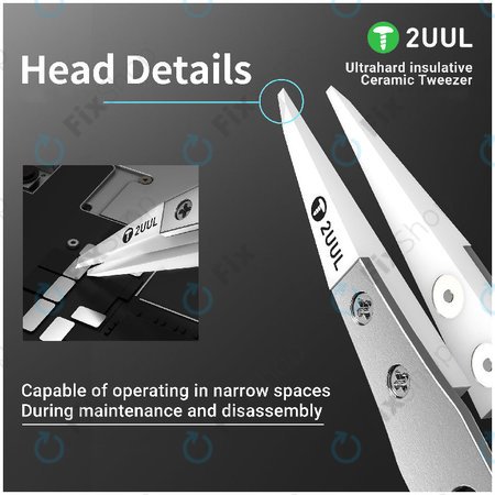 Precizna pinceta, keramična izolirana, 2UUL TW31