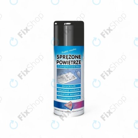 Stisnjen zrak, negorljiv, 400 ml, sprej
