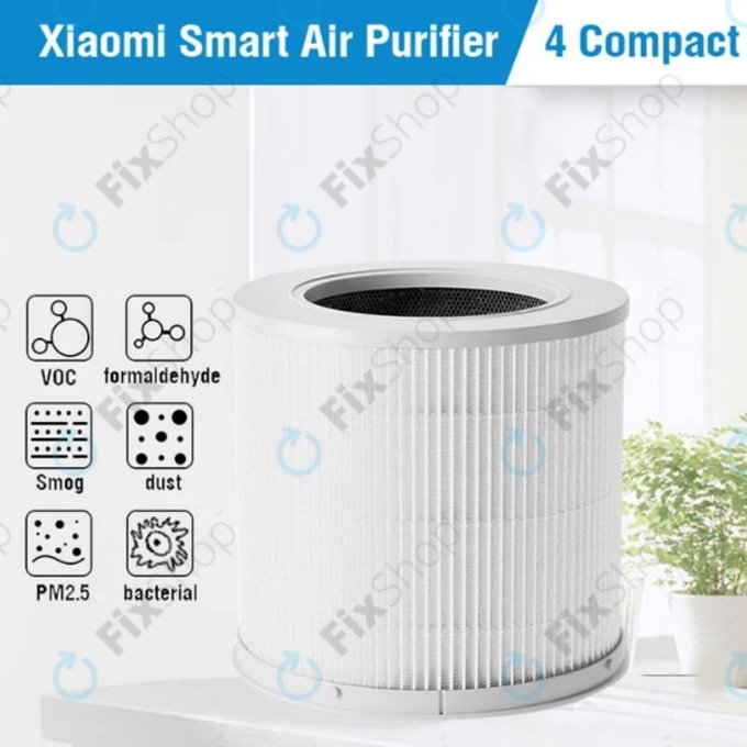 Xiaomi Smart Air Purifier 4 Compact - HEPA filter (Aktivno oglje) (White)