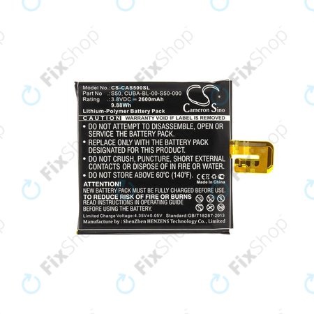 Caterpillar CAT S50 - Baterija CUBA-BL-00-S50-000 2600mAh HQ