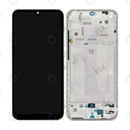 Xiaomi Mi A3 - LCD zaslon + steklo na dotik + okvir (More than White) TFT
