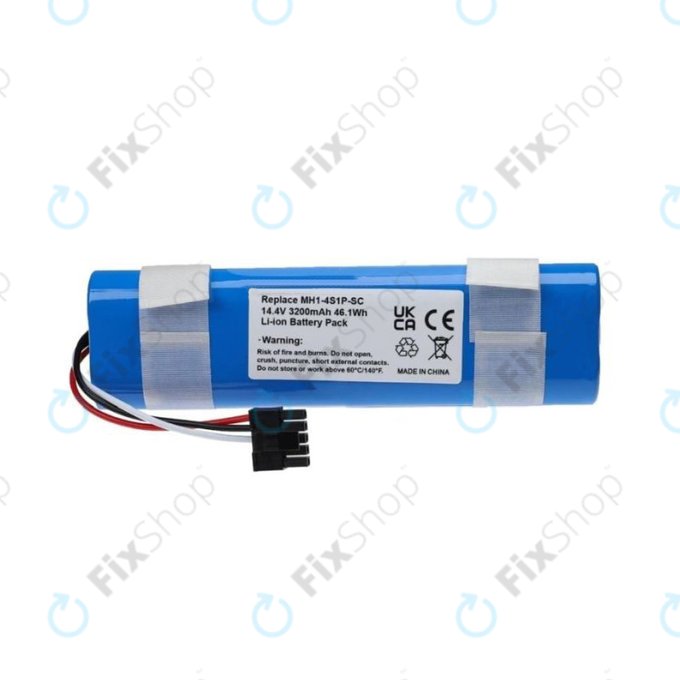 Xiaomi Mi Robot Vacuum Mop Pro (P), 2 (Mijia 2C), Viomi V2 Pro, Proscenic LDS M7 - Baterija STYJ02YM, MH1-4S1P-SC Li-Ion 14.8V 3400mAh