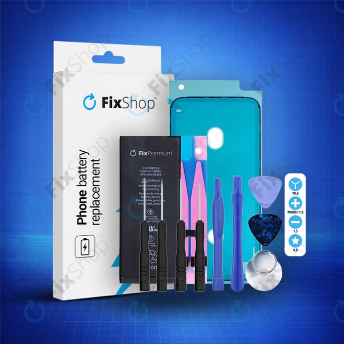 Apple iPhone 7 - Baterija  1960mAh FixPremium + Lepilo pod baterijo + Lepilo za LCD + Set orodij - Multipack