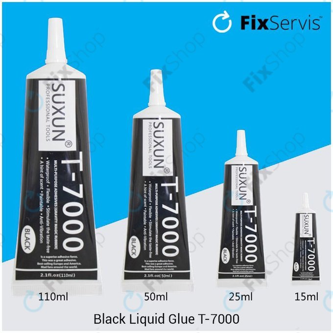 Adhesive lepilo T-7000 - 15 ml (črno)