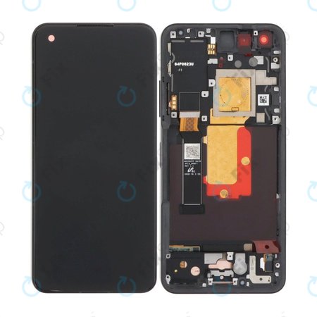 Asus Zenfone 9 AI2202 - LCD zaslon + steklo na dotik + okvir (Midnight Black) OLED