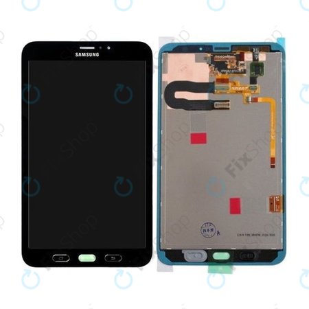 Samsung Galaxy Tab Active 2 T395 LTE - LCD zaslon + steklo na dotik (črno) - GH97-21218A Genuine Service Pack
