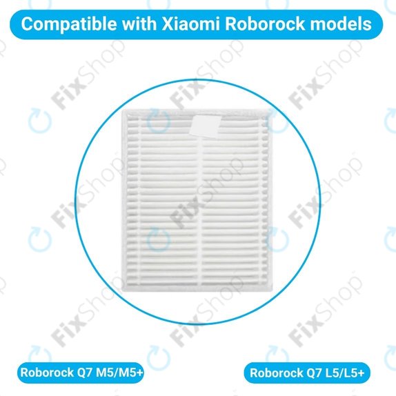 Filter za prah, 2 kos za Xiaomi Roborock Q7 M5, Q7 M5+, Q7 L5, Q7 L5+