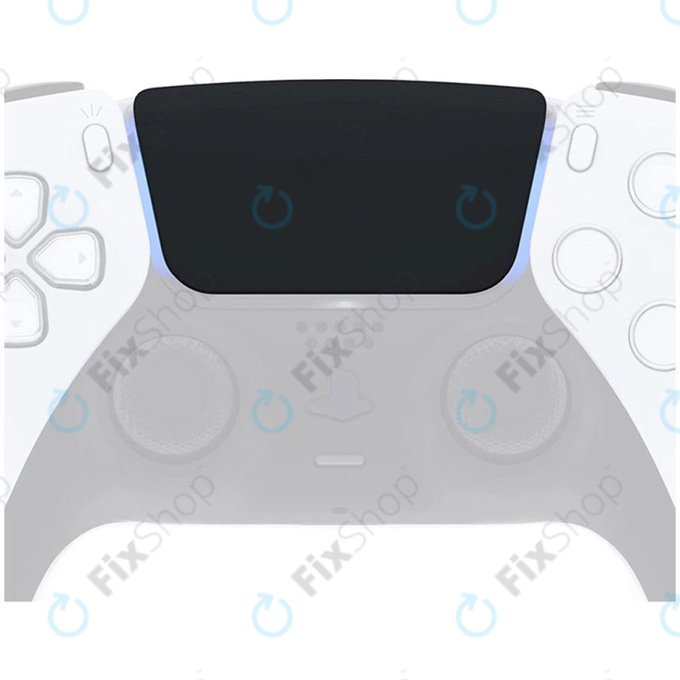 Pokrov sledilne ploščice V2.0 (Black) za krmilnik Sony PlayStation 5 DualSense