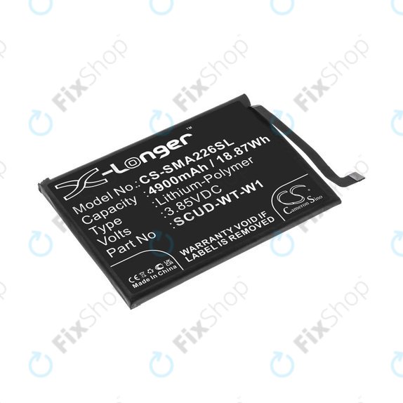 Baterija za Samsung A22 5G A226B, 4900mAh, Li-Pol, 3.85 V, SCUD-WT-W1, HQ