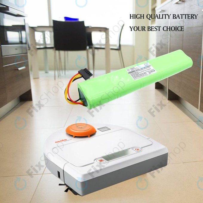 Baterija za Neato Botvac 70, 75, 80, 85, 2000mAh, Ni-MH, 12V, NX2000SCx10, HQ