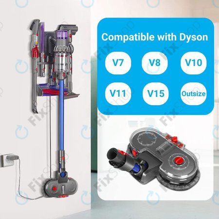 Dyson V-series, Outsize - Električna čistilna glava z rezervoarjem