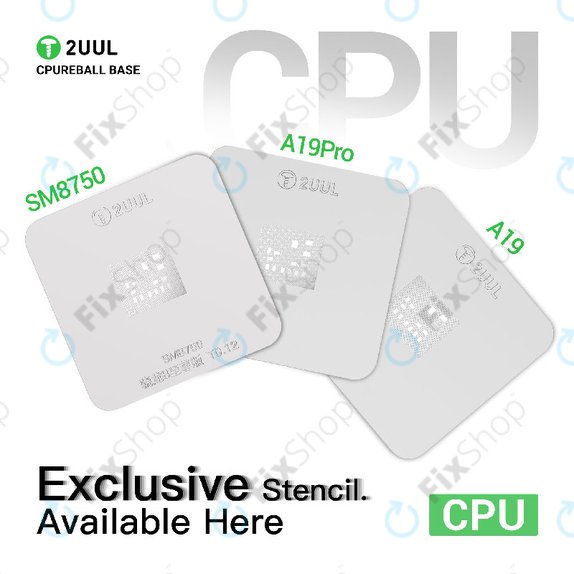 Platforma podlage za reballing CPU, 2UUL BH17