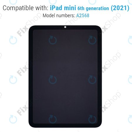 Apple iPad Mini 6 - LCD zaslon + steklo na dotik Refurbished