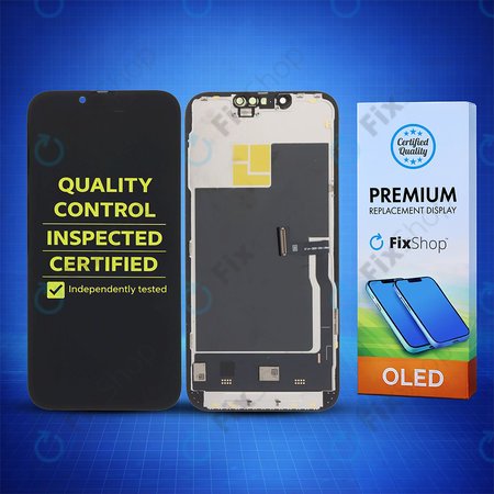 Apple iPhone 13 Pro - LCD zaslon + steklo na dotik + okvir Soft OLED FixPremium 120Hz