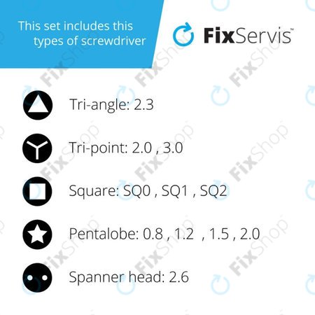 Jakemy JM-8166 - Komplet servisnega orodja za servis elektronike 61 v 1