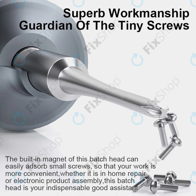 Mechanic KING KONG+ - Sklopni set torx, tri-point in cross - 6 kos